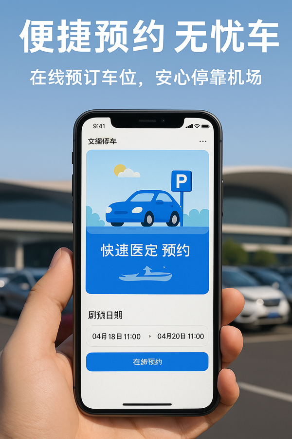 **出发时干净停进去，回来时充好电提车走，文锋停车更懂你**