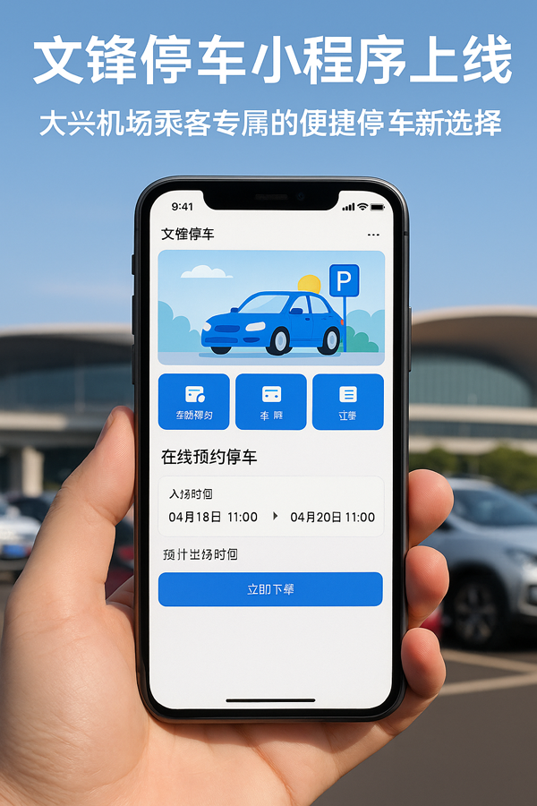 **大兴机场停车怎么选？文锋：近、快、安全**